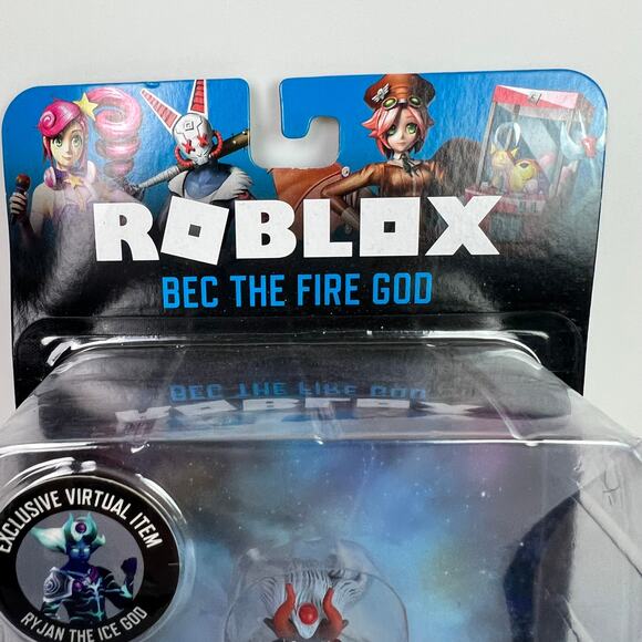 Roblox Bec The Fire God 4”Action Figure Toy W/ Virtual Code New Sealed - Picture 3 of 14